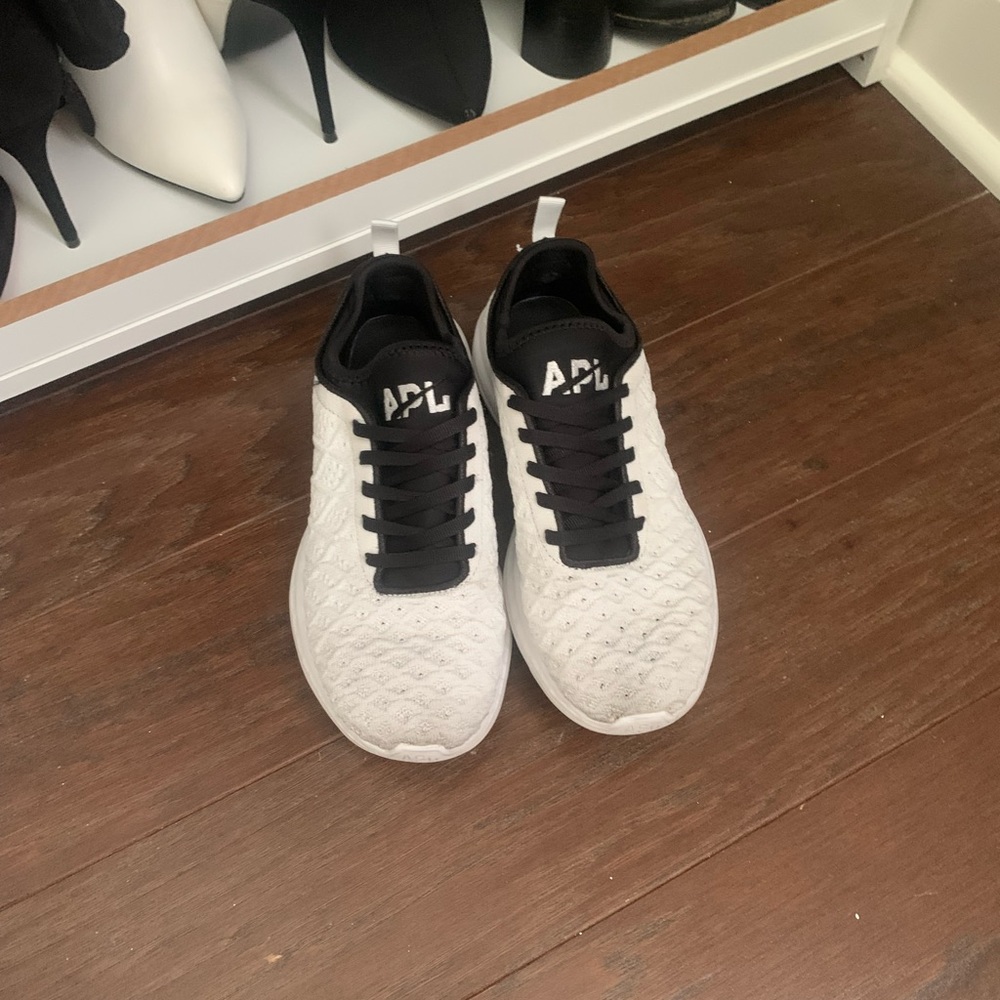 White & Black APL sneakers